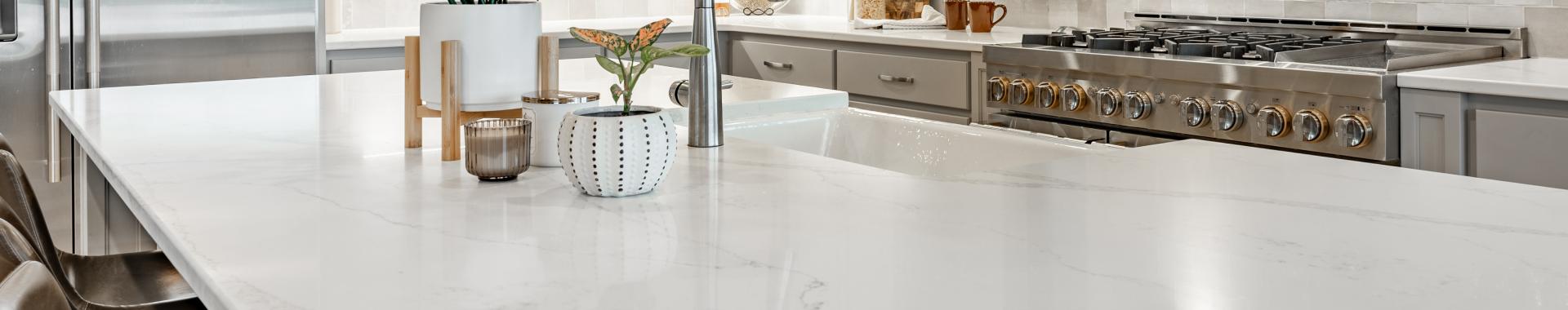 Marble countertop